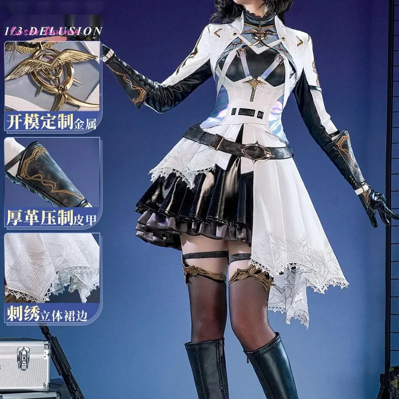 Coser Game Love and Deepspace heroine Cosplay Costume Uniform Halloween Carnival Party Christmas Play Role Clothes Clothing
Coser Game Love and Deepspace heroine Cosplay Costume Uniform Halloween Carnival Party Christmas Play Role Clothes Clothing