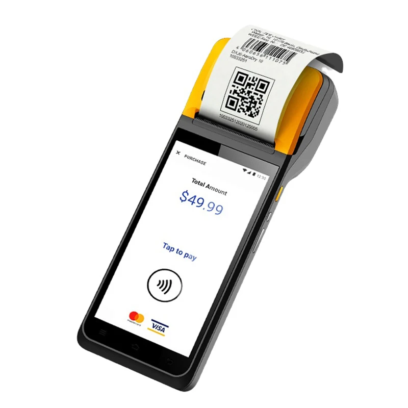 NB55 All-in-One Android 13 Handheld POS Terminal 5.5 Inch Portable POS Device 58mm Printer Touch Screen Cash Register for sale
NB55 All-in-One Android 13 Handheld POS Terminal 5.5 Inch Portable POS Device 58mm Printer Touch Screen Cash Register for sale