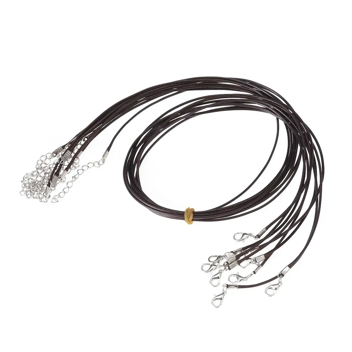 10 Pcs Strong Necklace Cord Pendant Rope Crystal Adjustable Length Waxed Accessories
10 Pcs Strong Necklace Cord Pendant Rope Crystal Adjustable Length Waxed Accessories