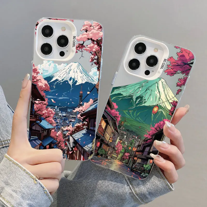 Japanese Mount Fuji Scenic Area Laser Phone Case For iPhone 16 14 Pro Max Plus 13 12 11 Pro Max Mini 15 Pro Max Shockproof Cover
Japanese Mount Fuji Scenic Area Laser Phone Case For iPhone 16 14 Pro Max Plus 13 12 11 Pro Max Mini 15 Pro Max Shockproof Cover