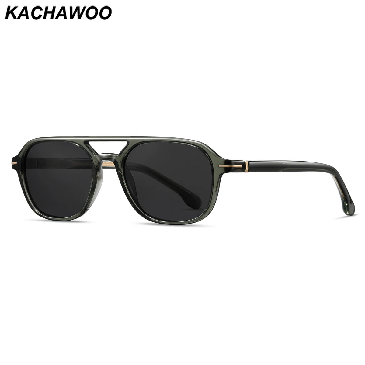 Kachawoo модные поляризационные солнцезащитные очки с двойным мостом tr90 ацетатные квадратные солнцезащитные очки для мужчин и женщин для вождения унисекс в европейском стиле
Kachawoo модные поляризационные солнцезащитные очки с двойным мостом tr90 ацетатные квадратные солнцезащитные очки для мужчин и женщин для вождения унисекс в европейском стиле