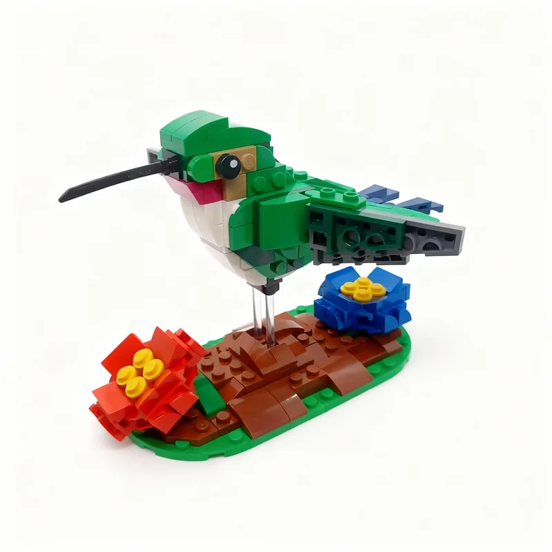 235pcs MOC Ruby Throated Hummingbird Model Building Blocks Construction Toy Christmas Gifts DIY Creative Idea Education Assemble
235pcs MOC Ruby Throated Hummingbird Model Building Blocks Construction Toy Christmas Gifts DIY Creative Idea Education Assemble