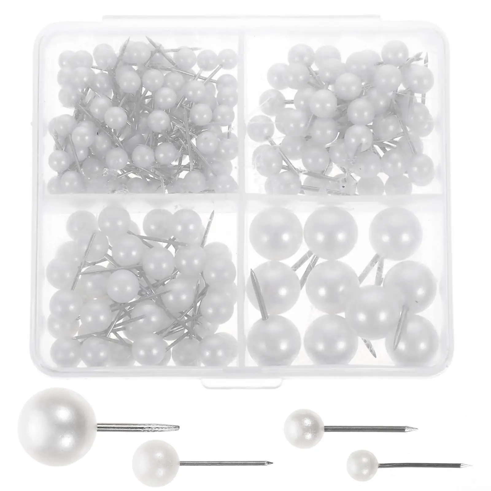 200 Pcs Soft Cork Board Pins Set PP Metal Ball Heads Straight Needles for DIY Crafts Office Use Jewelry Making
200 Pcs Soft Cork Board Pins Set PP Metal Ball Heads Straight Needles for DIY Crafts Office Use Jewelry Making
