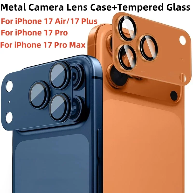 Metal Camera Bezel Protector For iPhone 17 Pro Max Air 17Air 17Pro 3D Aluminum Alloy Shield Glass Lens Ring Cap Film Sticker
Metal Camera Bezel Protector For iPhone 17 Pro Max Air 17Air 17Pro 3D Aluminum Alloy Shield Glass Lens Ring Cap Film Sticker