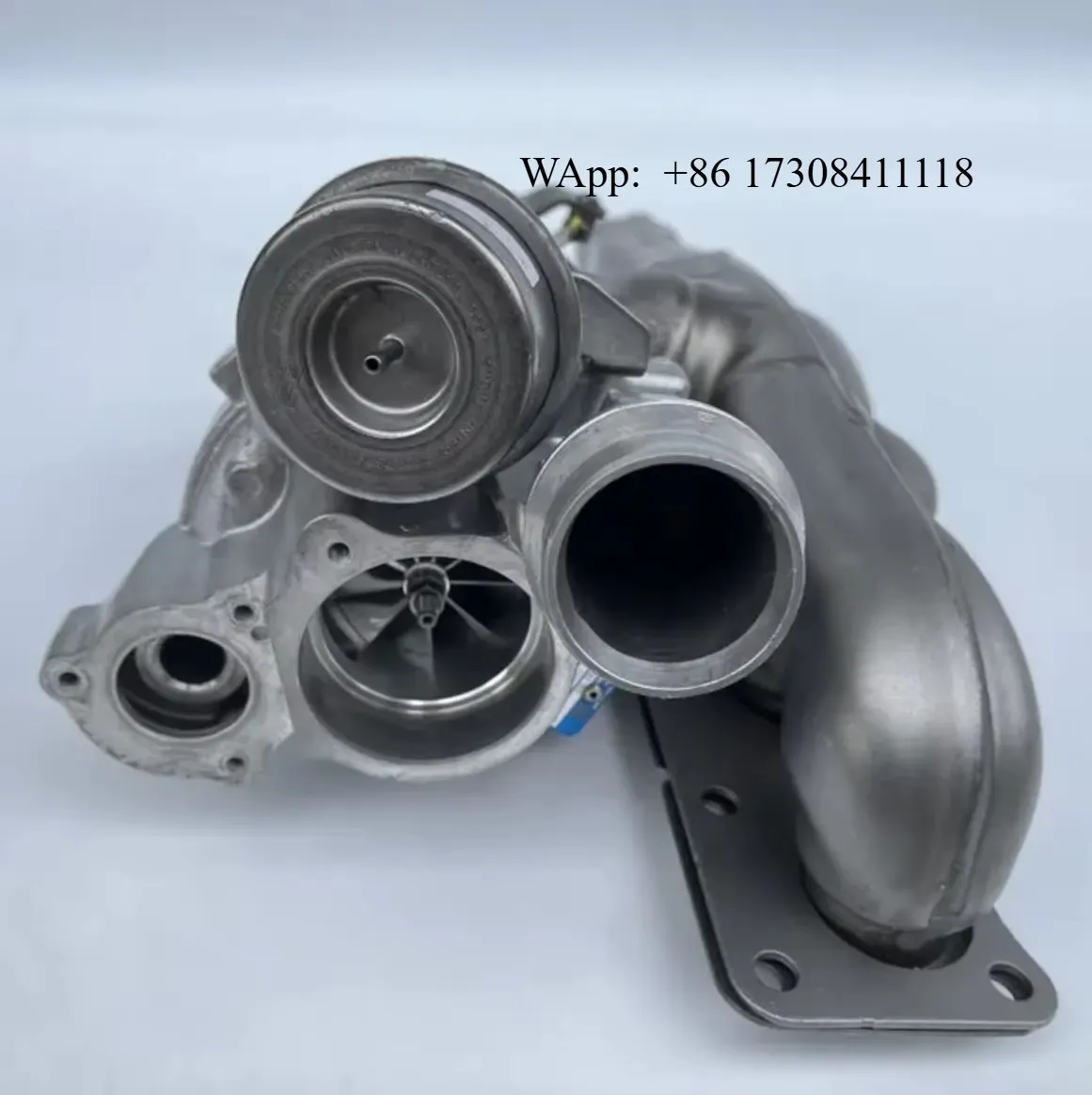For N55B30A Upgrade Hybrid Turbocharger Kits New Condition 11657583904 11657583908 Ceramic Ball Bearing Turbo for N55B30A En
For N55B30A Upgrade Hybrid Turbocharger Kits New Condition 11657583904 11657583908 Ceramic Ball Bearing Turbo for N55B30A En