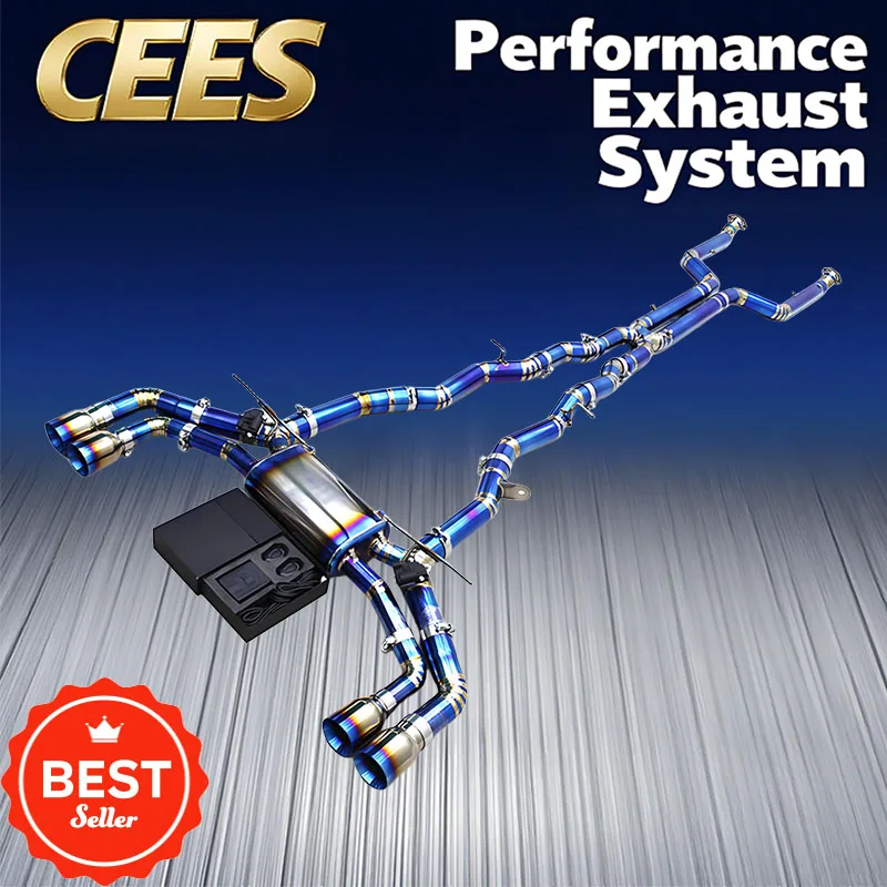 CEES Performance Catback for BMW M5 G90/G99 LCI 4.4T 2024-2025 Valvetronic Muffler Cat Back Exhaust Pipes With OPF
CEES Performance Catback for BMW M5 G90/G99 LCI 4.4T 2024-2025 Valvetronic Muffler Cat Back Exhaust Pipes With OPF