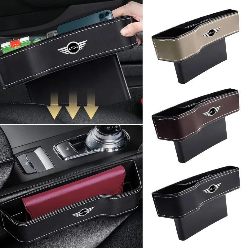 Car Seat Gap Storage Box Crevice Organizer Holder For MINI E90 COOPER S JCW R55 R56 R60 R61 F54 F55 F56 F57 F60 One R50
Car Seat Gap Storage Box Crevice Organizer Holder For MINI E90 COOPER S JCW R55 R56 R60 R61 F54 F55 F56 F57 F60 One R50