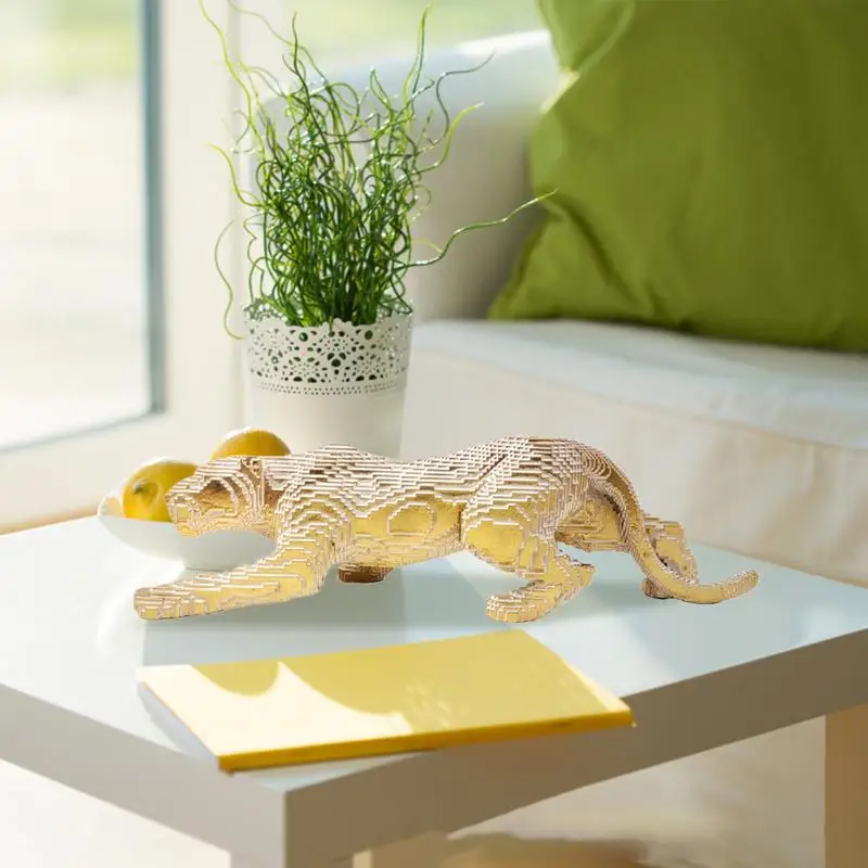 Resin Cheetah Figurine Resin Leopard Decorative Sculpture Cheetah Table Top Statue Ornament For Bookshelf Table Kitchen Bedroom
Resin Cheetah Figurine Resin Leopard Decorative Sculpture Cheetah Table Top Statue Ornament For Bookshelf Table Kitchen Bedroom