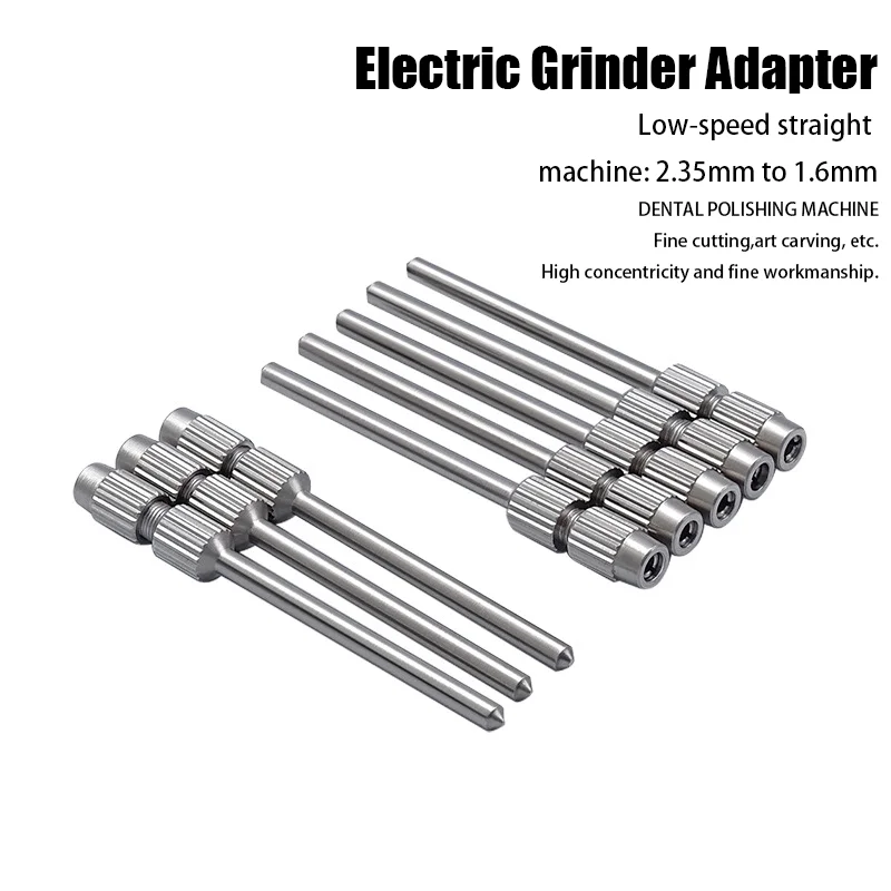 Dental Material Grinding Machine Adapter Low-Speed to High-Speed Bur Adapter
Dental Material Grinding Machine Adapter Low-Speed to High-Speed Bur Adapter