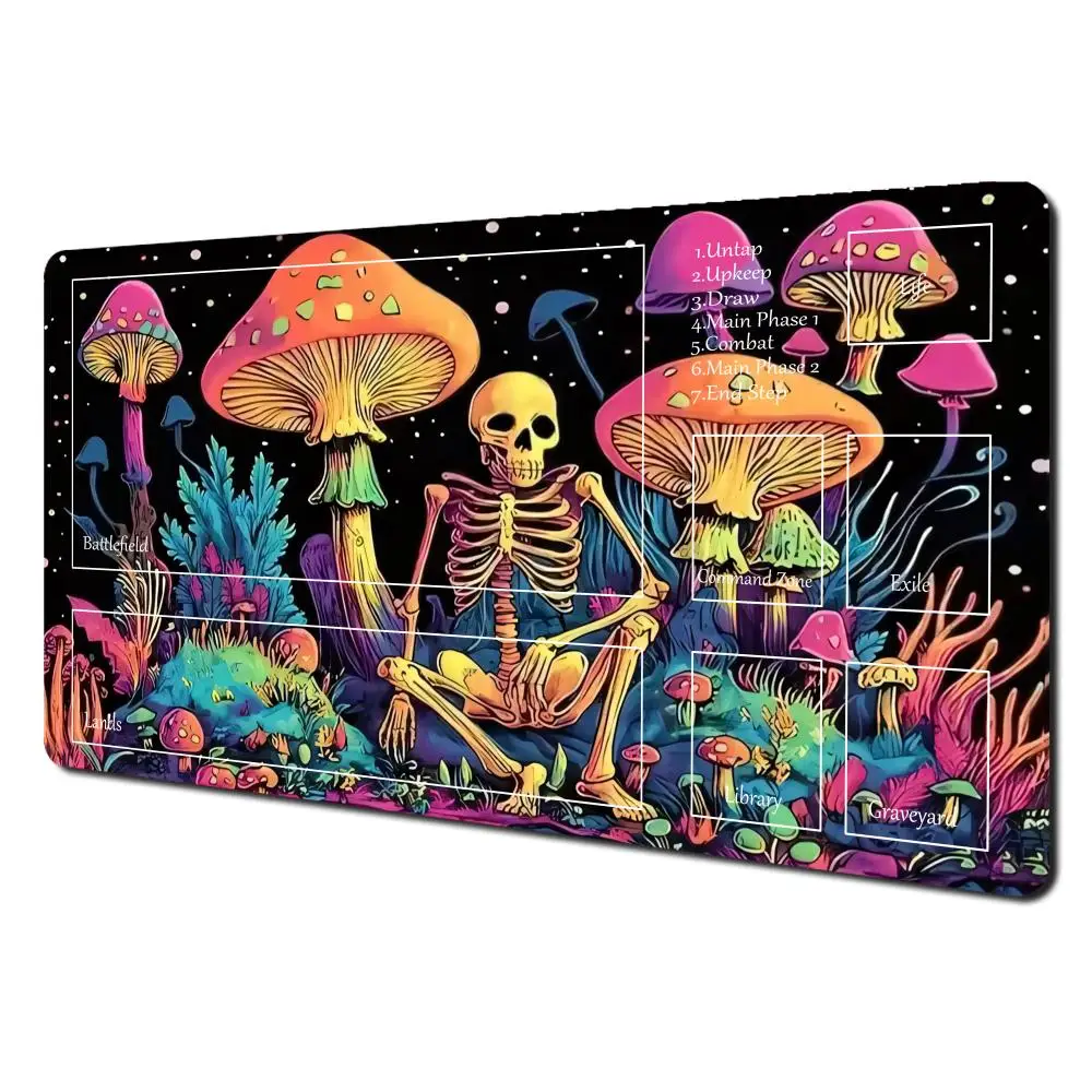 Mushroom Mouse pad Fantasy-themed gamming playmat game play mat Duel pads Beginner Card Battles Commander Gaming
Mushroom Mouse pad Fantasy-themed gamming playmat game play mat Duel pads Beginner Card Battles Commander Gaming