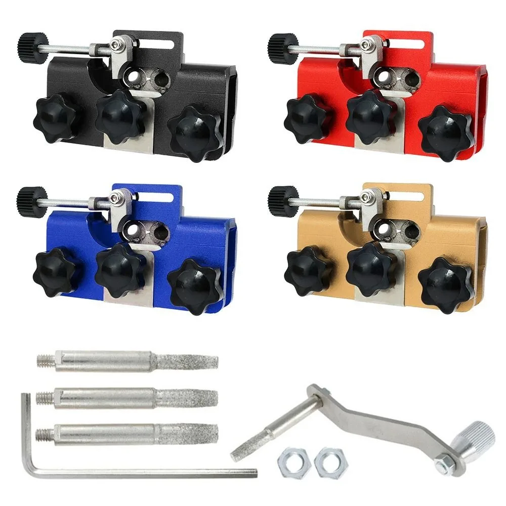 Handheld Durable Portable Woodworking Chainsaw Sharpeners Manual with 3 Grinding Head Chain Sharpening Kit
Handheld Durable Portable Woodworking Chainsaw Sharpeners Manual with 3 Grinding Head Chain Sharpening Kit