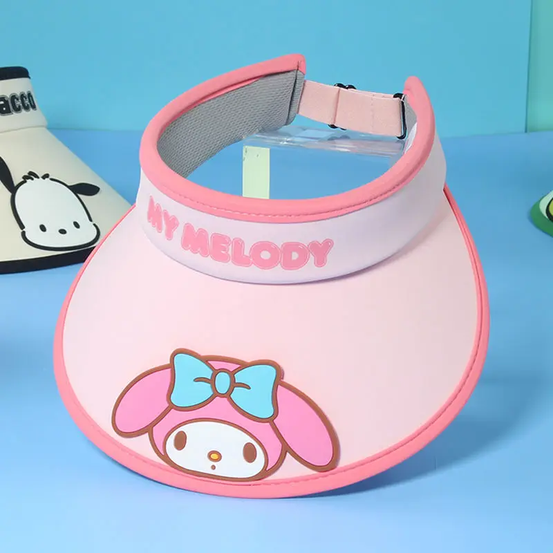 Кавайная детская шапка Sanrio из аниме Kuromi My Melody, милая детская шляпа от солнца Kuromi Hangyodon для девочек, летняя шляпа от солнца, подарок для ребенка
Кавайная детская шапка Sanrio из аниме Kuromi My Melody, милая детская шляпа от солнца Kuromi Hangyodon для девочек, летняя шляпа от солнца, подарок для ребенка