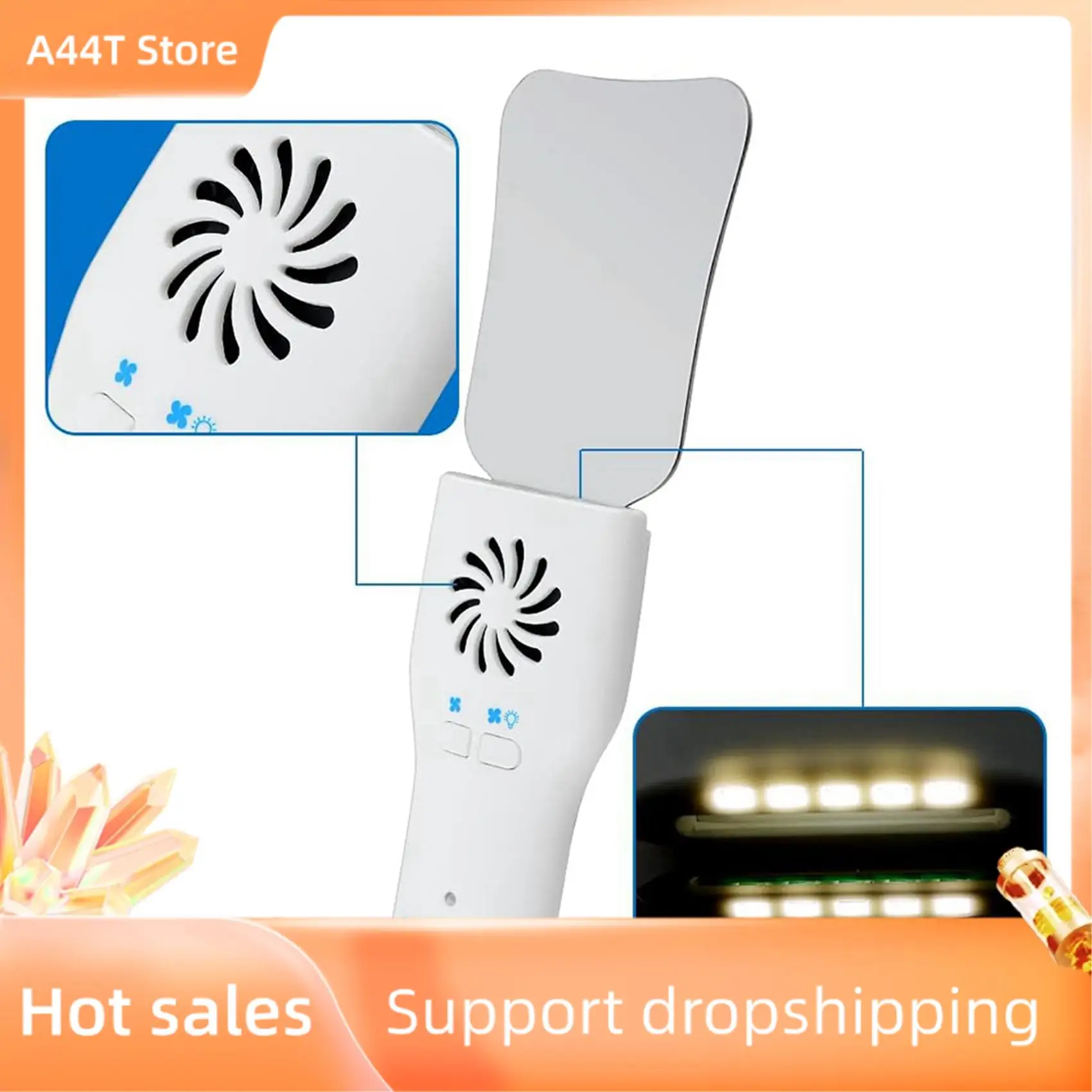 A44T 2X Anti-Fog Mirrors Set Fog Free Intraoral Photography Stainless Steel Mirror With LED Light
A44T 2X Anti-Fog Mirrors Set Fog Free Intraoral Photography Stainless Steel Mirror With LED Light