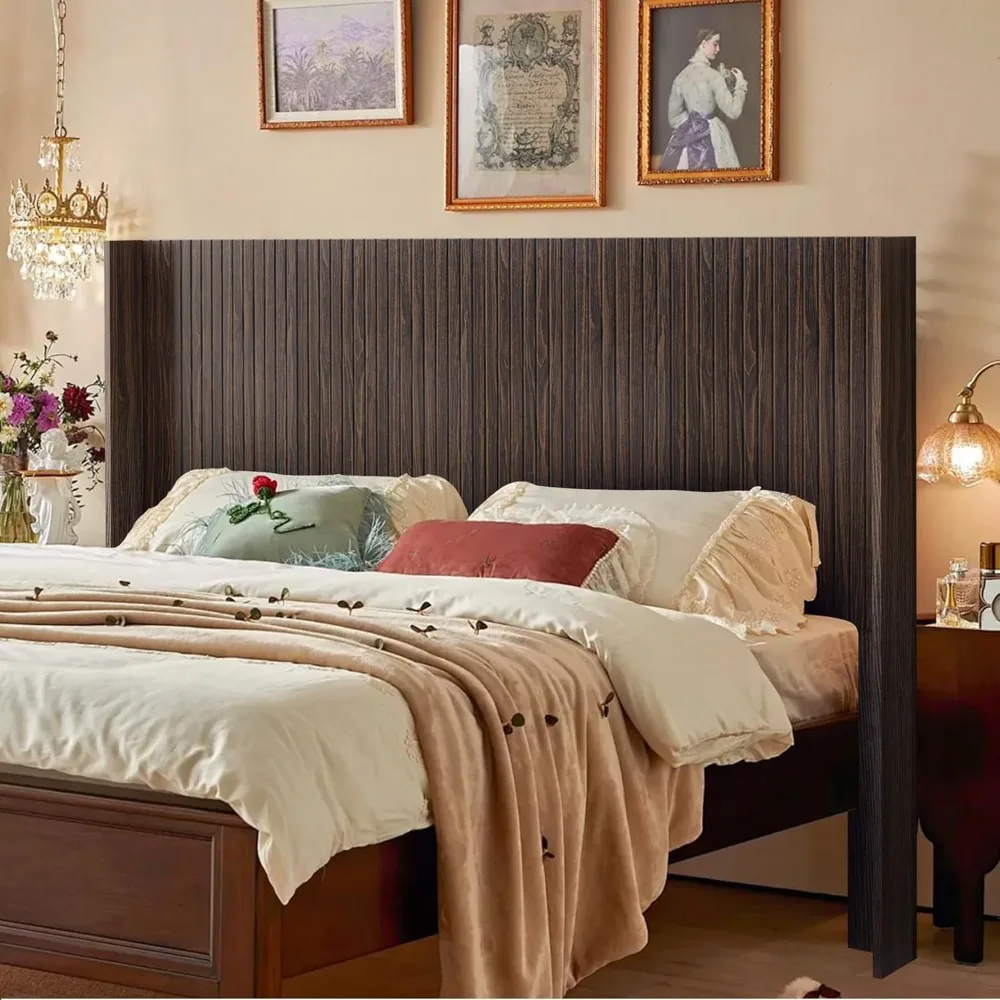 Wood Headboard, 64.5 Wide Headboard for Queen Size Bed, Wall Mounted Fluted Panel, Wingback Modern Headboards (Walnut, Queen)
Wood Headboard, 64.5 Wide Headboard for Queen Size Bed, Wall Mounted Fluted Panel, Wingback Modern Headboards (Walnut, Queen)