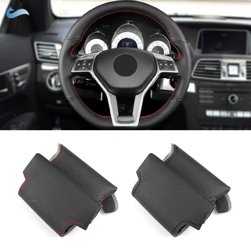 For Mercedes Benz A45 AMG W176 C63 W204 CLA C117 CLS S-Model 2011-2016 Hand-stitched Perforated Leather Car Steering Wheel Cover
For Mercedes Benz A45 AMG W176 C63 W204 CLA C117 CLS S-Model 2011-2016 Hand-stitched Perforated Leather Car Steering Wheel Cover