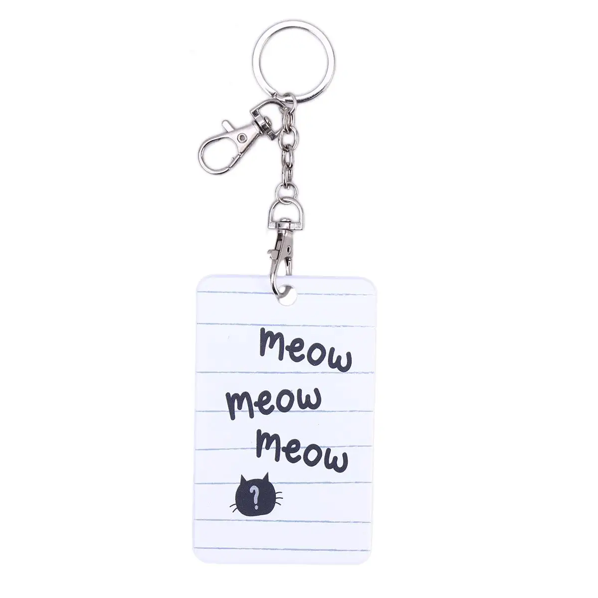 Fashion Creative Bus Subway ID Holder Case Badge Cartoon Sleeves Protectors Ring Keychain Plastic Double Sided Key Hold
Fashion Creative Bus Subway ID Holder Case Badge Cartoon Sleeves Protectors Ring Keychain Plastic Double Sided Key Hold