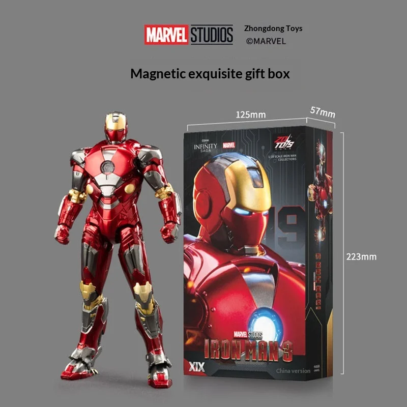 ZD Toys Licensed Marvel Iron Man Mk19 Tiger Articulated Action Figure Collectible Display Ornament Birthday Gift For Adult Men
ZD Toys Licensed Marvel Iron Man Mk19 Tiger Articulated Action Figure Collectible Display Ornament Birthday Gift For Adult Men