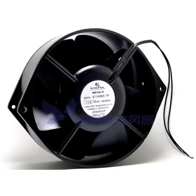 IKURA S7109BX-TP AC 115V 172x150x55mm 2-Wire Server Cooling Fan
IKURA S7109BX-TP AC 115V 172x150x55mm 2-Wire Server Cooling Fan