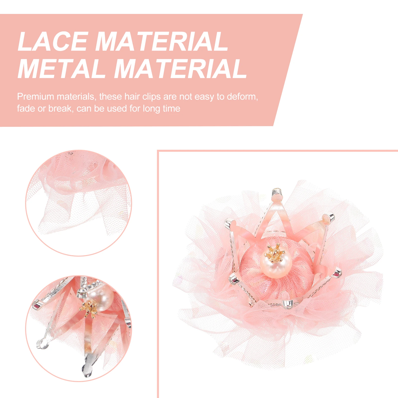 3D Crown Hair Clips for Girls Women Kids Kawaii Princess Accessories Styling Lace Ponytail Braid Decorative Pins Kids for Girls
3D Crown Hair Clips for Girls Women Kids Kawaii Princess Accessories Styling Lace Ponytail Braid Decorative Pins Kids for Girls