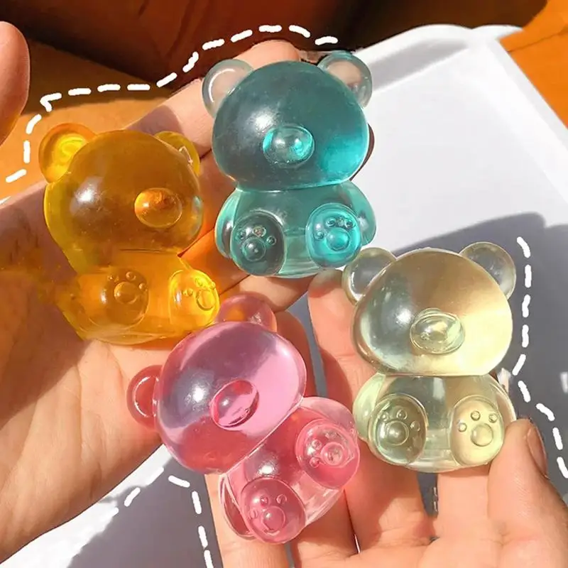 1pcs Cartoon Bear Toy for Stress Relief Super Soft Squeezable Slow Rising Fidget for Anxiety Kids Adults Desk Decor
1pcs Cartoon Bear Toy for Stress Relief Super Soft Squeezable Slow Rising Fidget for Anxiety Kids Adults Desk Decor