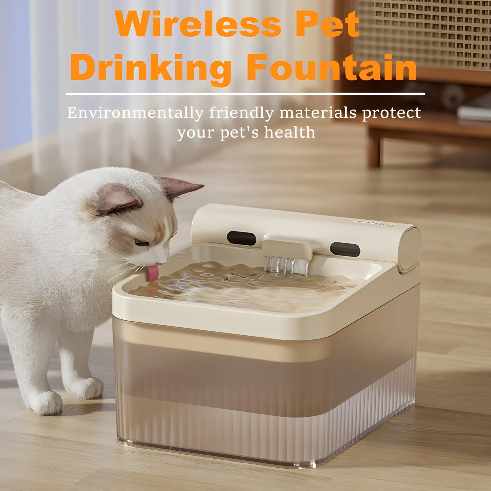 Wireless Pet Water Fountain 4L Automatic Dog Water Dispenser Battery Fountain Bowl for Cats Indoor with Cat Fountain Filters
Wireless Pet Water Fountain 4L Automatic Dog Water Dispenser Battery Fountain Bowl for Cats Indoor with Cat Fountain Filters