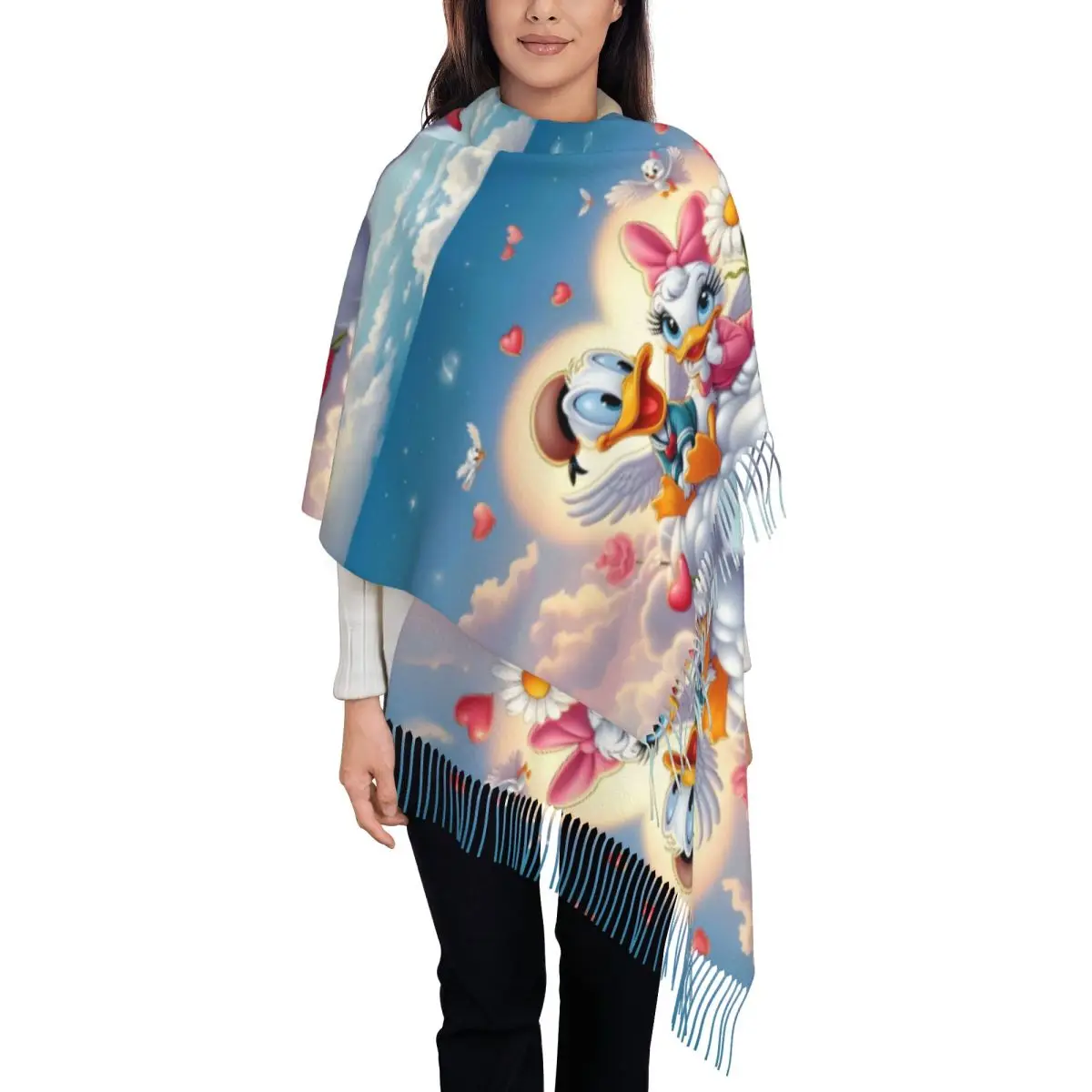 Custom Scarf Wrap for Women Long Winter Warm Tassel Shawl Unisex Cute Cartoon Scarves
Custom Scarf Wrap for Women Long Winter Warm Tassel Shawl Unisex Cute Cartoon Scarves