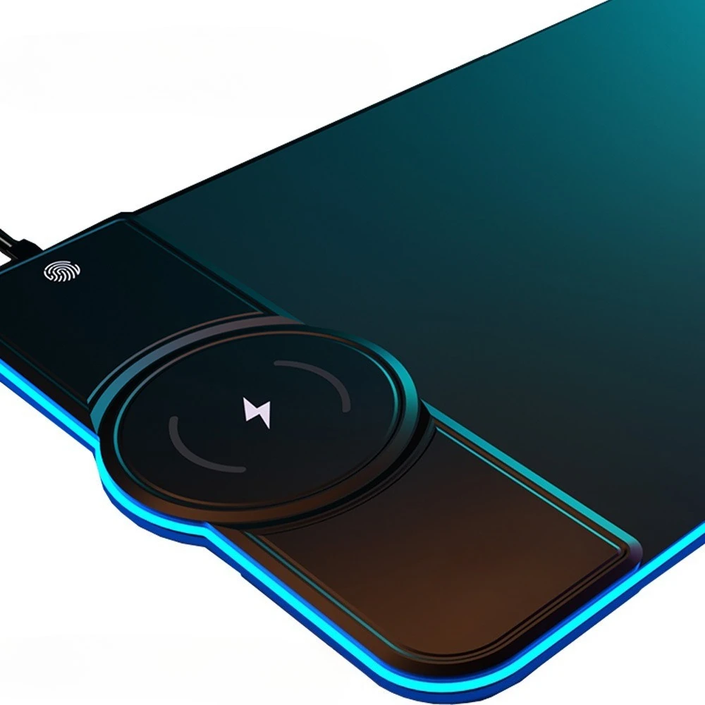 For Alien RGB Luminous Mouse Pad, Table Pad 15W Wireless Charging, Game Symphony Cushion
For Alien RGB Luminous Mouse Pad, Table Pad 15W Wireless Charging, Game Symphony Cushion