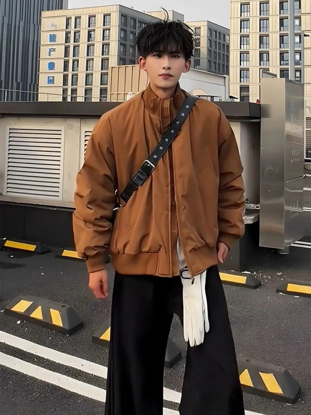 Mellado Pilot Jaet Cotton Men's Winter ort Stand Collar Cool Haome Baseball Coat Outerwear Stand Fit Youth Faion
Mellado Pilot Jaet Cotton Men's Winter ort Stand Collar Cool Haome Baseball Coat Outerwear Stand Fit Youth Faion