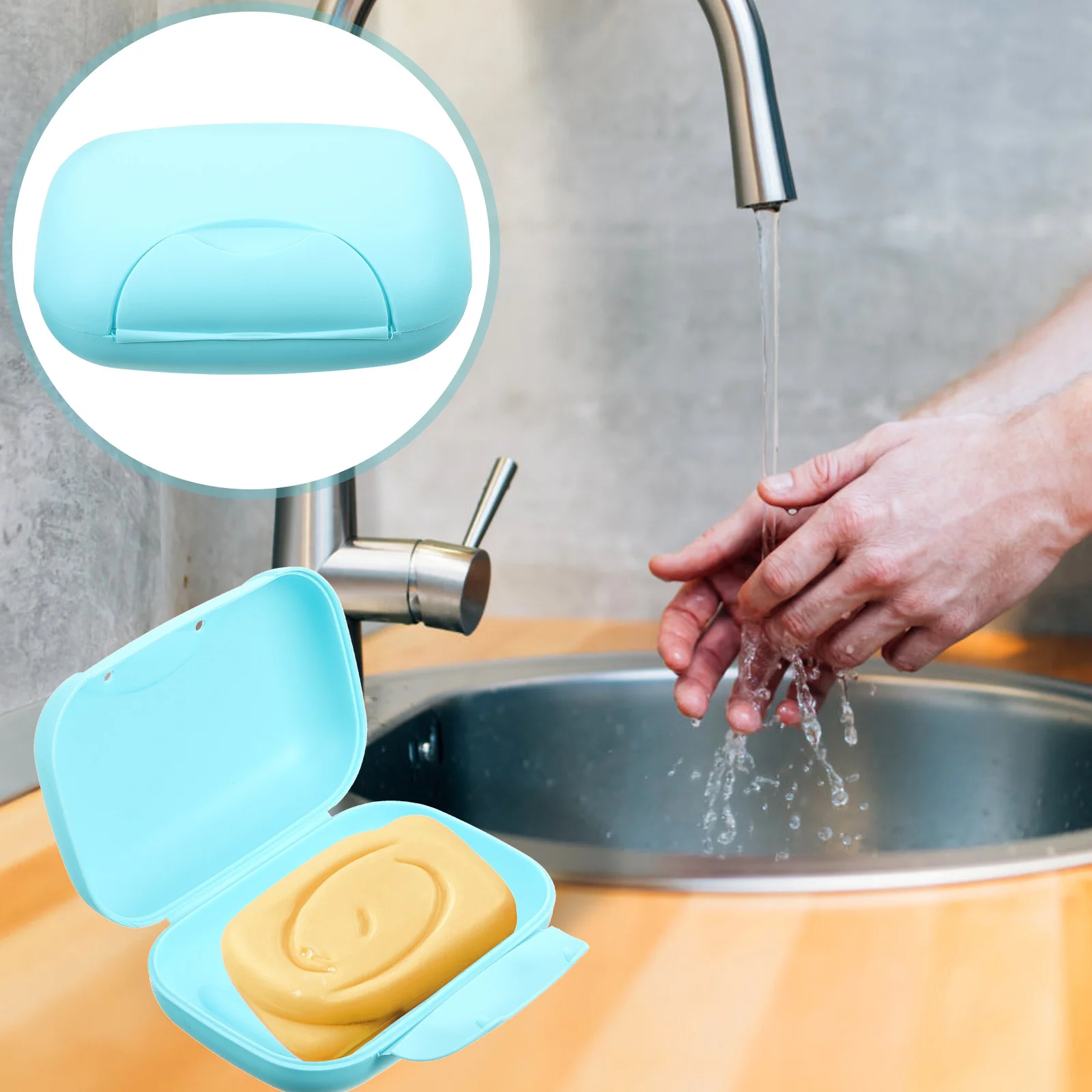 Lightweight Portable Soap Case Blue Compact PP Plastic Lockable for Travel Home Use Hiking Camping Soap Box
Lightweight Portable Soap Case Blue Compact PP Plastic Lockable for Travel Home Use Hiking Camping Soap Box