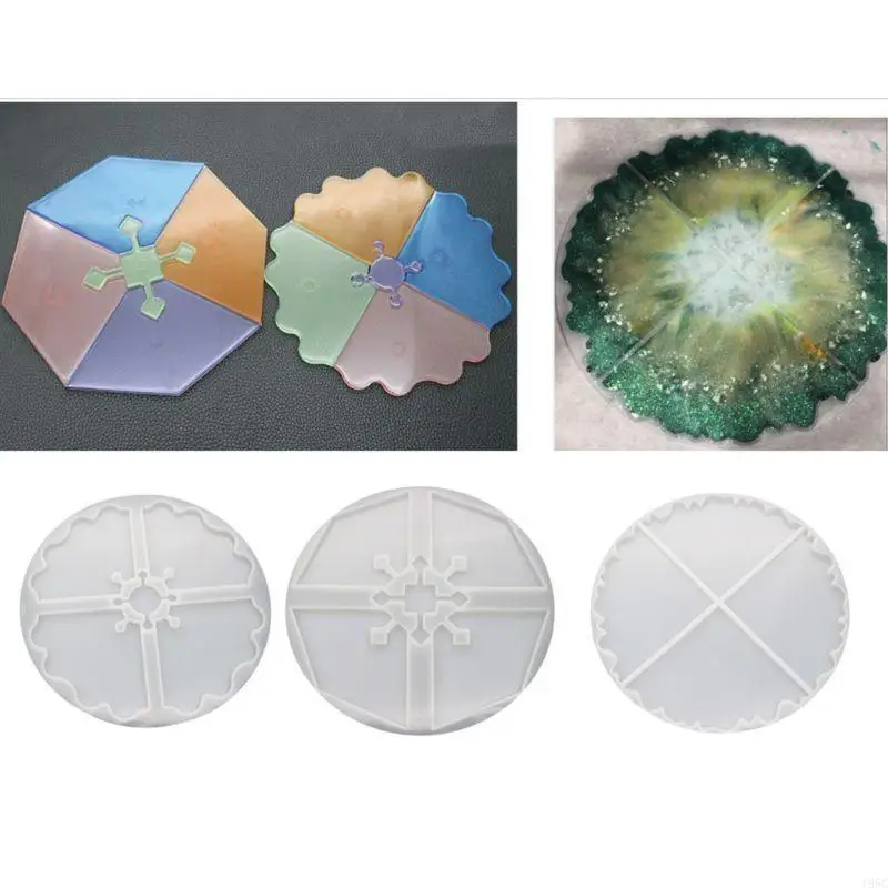 195C 3 Pcs/set DIY Irregular Crystal Epoxy Mould High Mirror UV Resin Pendant Making Silicone Mold Set
195C 3 Pcs/set DIY Irregular Crystal Epoxy Mould High Mirror UV Resin Pendant Making Silicone Mold Set