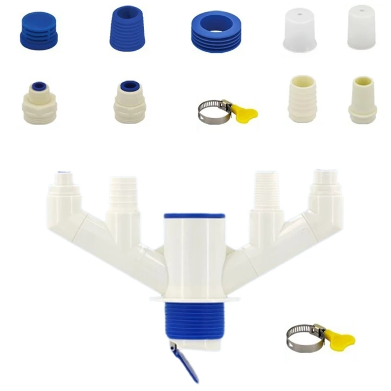 Versatile Kitchen Sink Plumbing set with 3 Not Odor Traps Versatile Kitchen Sink Drain Pipe ABS for Busy Kitchens
Versatile Kitchen Sink Plumbing set with 3 Not Odor Traps Versatile Kitchen Sink Drain Pipe ABS for Busy Kitchens