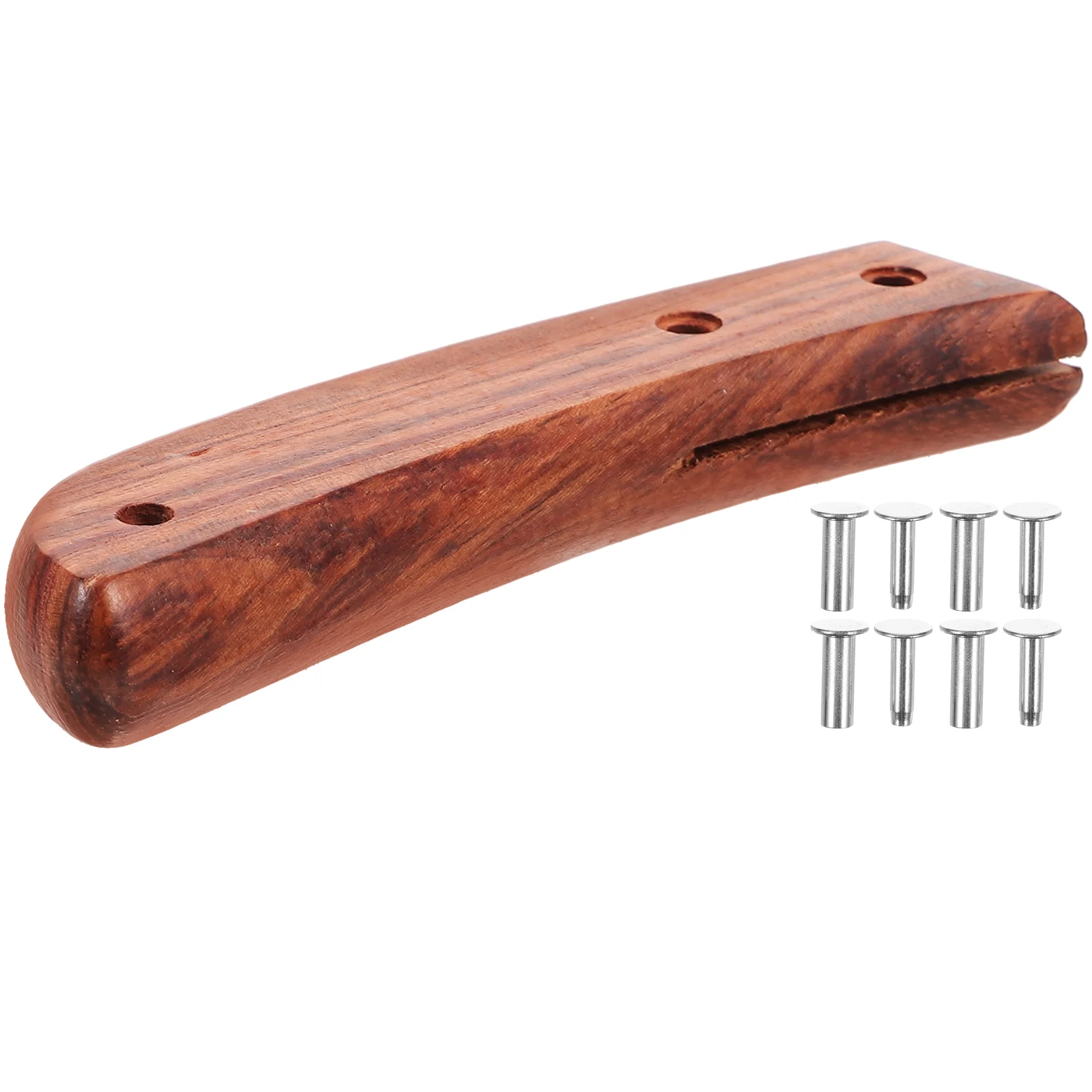 1. 10PCS Solid Wood Grip Kitchen Wood Grip Repair Knife Wooden Knife Handle Replacement Handle for Outdoor Tool
1. 10PCS Solid Wood Grip Kitchen Wood Grip Repair Knife Wooden Knife Handle Replacement Handle for Outdoor Tool