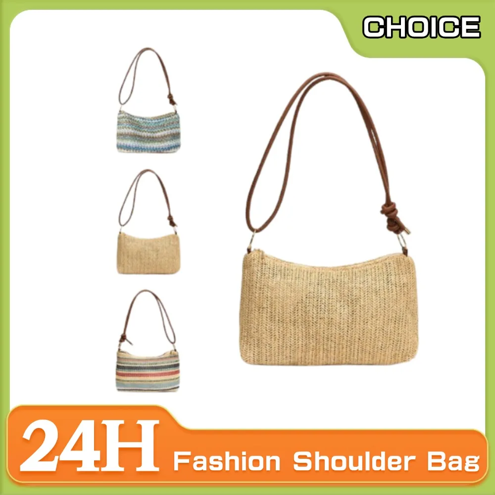 Boho Braided Shoulder Messenger Bag Large Capacity Fashion Casual Shoulder Bag High-quality Ethnic Style Simple Bag
Boho Braided Shoulder Messenger Bag Large Capacity Fashion Casual Shoulder Bag High-quality Ethnic Style Simple Bag