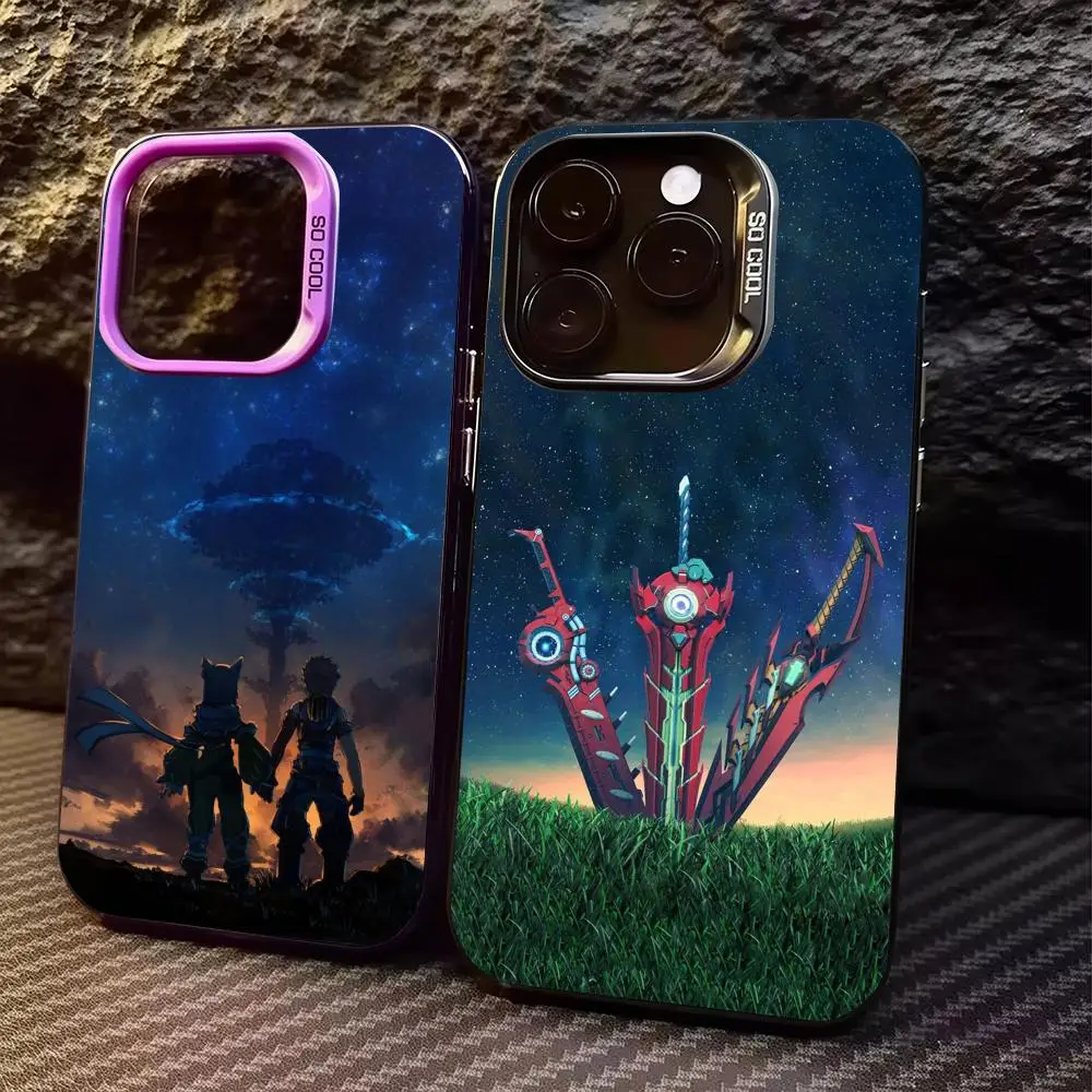X-Xenoblade Phone Case For iPhone 17/16/15/14/13/12/11 Pro Max Luxury Silver TPU Case Shockproof Anti-Scratch
X-Xenoblade Phone Case For iPhone 17/16/15/14/13/12/11 Pro Max Luxury Silver TPU Case Shockproof Anti-Scratch