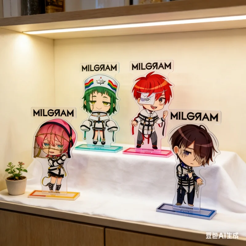 10CM Q-version MILGRAM Acrylic Stand Collecting Desktop Anime Cosplay Prop Amane/Haruka/Yuno/Fuuta Model Ornament Toy For Gifts
10CM Q-version MILGRAM Acrylic Stand Collecting Desktop Anime Cosplay Prop Amane/Haruka/Yuno/Fuuta Model Ornament Toy For Gifts