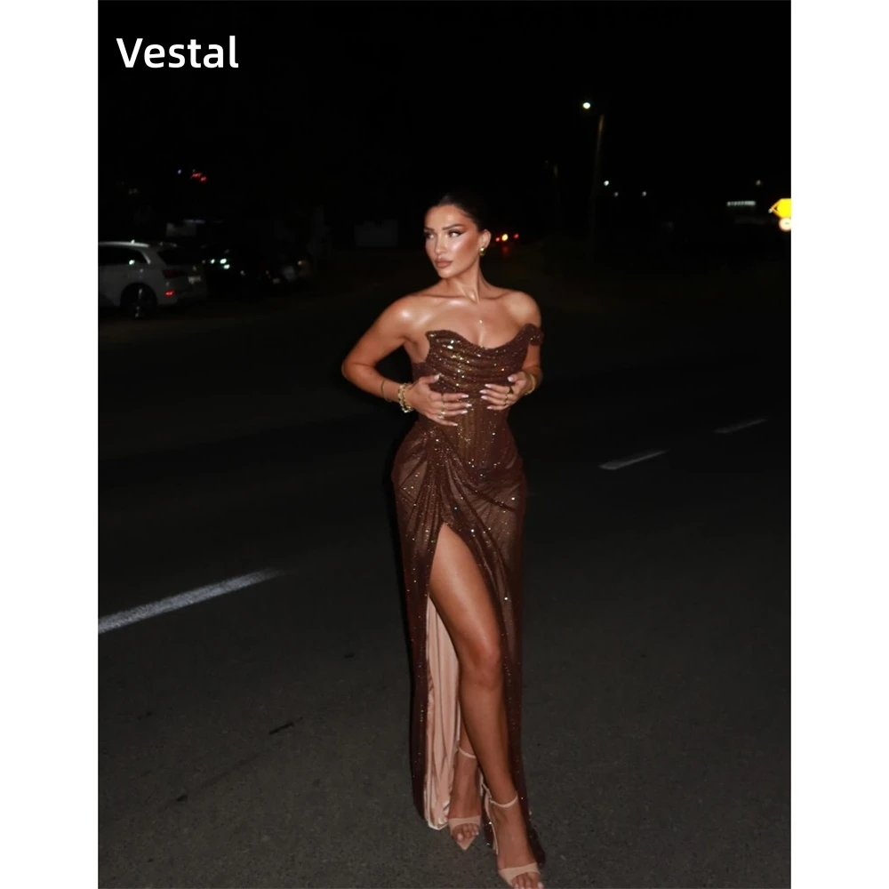 Off Shoulder Sequin Prom Dress High Slit Formal Evening Gown for Women Birthday Party Cocktail Night Club Customized
Off Shoulder Sequin Prom Dress High Slit Formal Evening Gown for Women Birthday Party Cocktail Night Club Customized