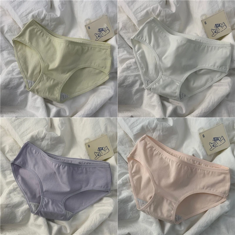 Panties for Women Cotton S0lid Color Breathable Underwear Comfortable Stretchy Briefs Girls Cute Soft Lingerie M-XL
Panties for Women Cotton S0lid Color Breathable Underwear Comfortable Stretchy Briefs Girls Cute Soft Lingerie M-XL