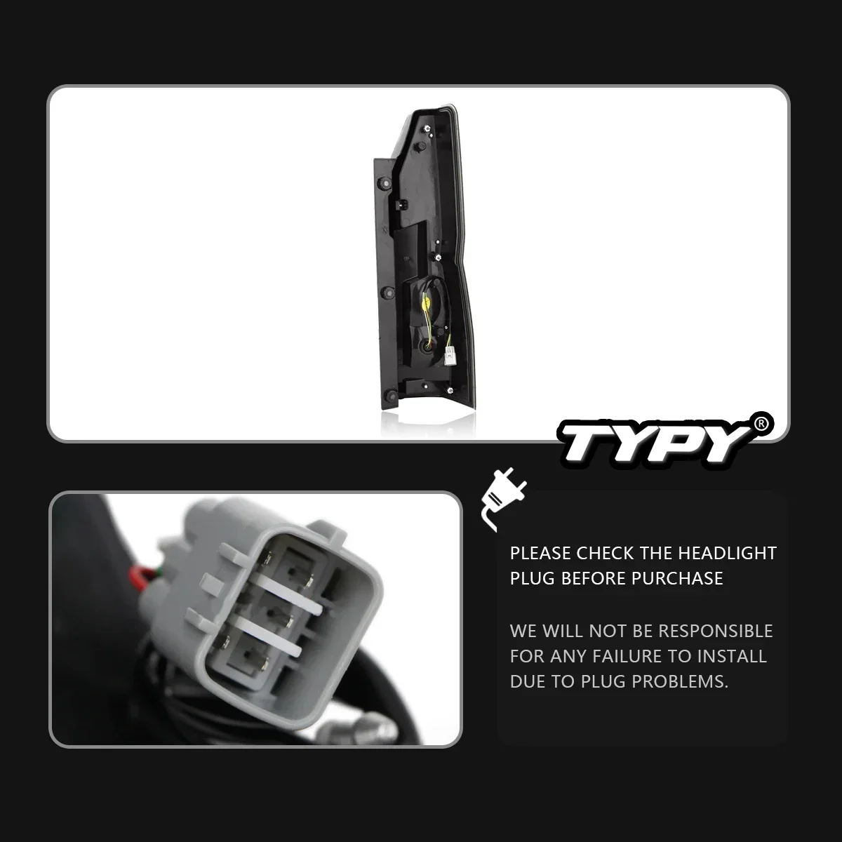 TYPY Car For Toyota Hiace Taillight 2019-2022 Upgrade Modified to New DRL Dynamic Turn Signal LED Taillight Auto Accessories
TYPY Car For Toyota Hiace Taillight 2019-2022 Upgrade Modified to New DRL Dynamic Turn Signal LED Taillight Auto Accessories