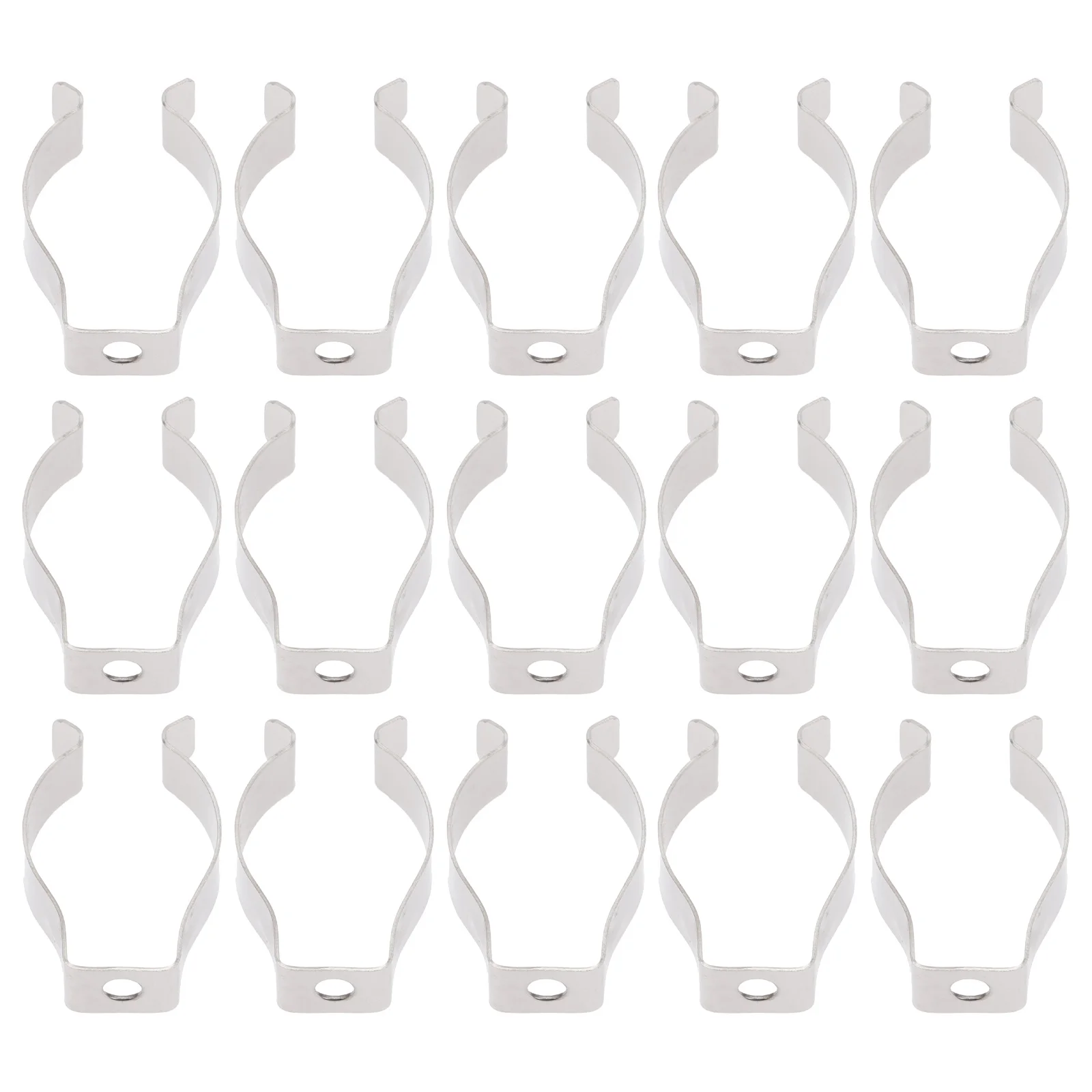 20Pcs Fluorescent Light Holder U Clip Metal Mounting Accessories LED Tube Support Bracket Clamp Holder Stable Fixture
20Pcs Fluorescent Light Holder U Clip Metal Mounting Accessories LED Tube Support Bracket Clamp Holder Stable Fixture