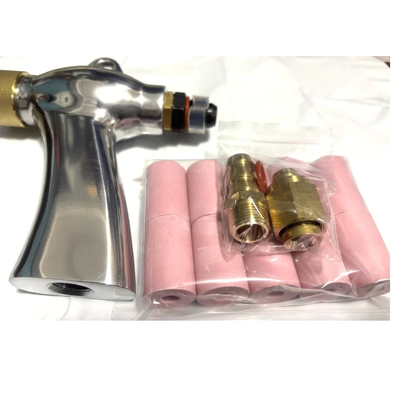 HOLDWIN Air Spray Sand Blast Gun with 10pcs Ceramic Blasting Nozzle for Sandblast Cabinet
HOLDWIN Air Spray Sand Blast Gun with 10pcs Ceramic Blasting Nozzle for Sandblast Cabinet