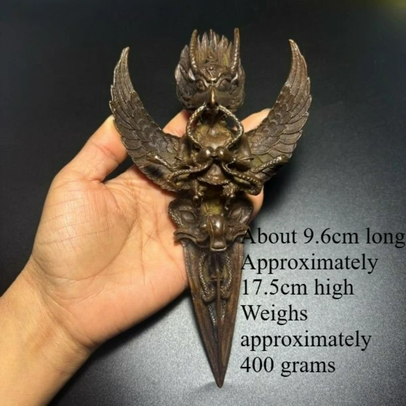 Antique Tibetan Dharma Protector Dapeng Garuda Wisdom Vajra Ornaments Home Ornaments Feng Shui Decorations Crafts Gifts
Antique Tibetan Dharma Protector Dapeng Garuda Wisdom Vajra Ornaments Home Ornaments Feng Shui Decorations Crafts Gifts