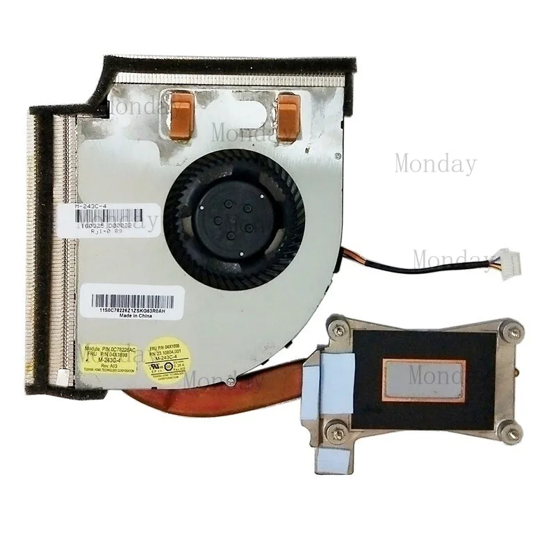 W 0C78226 04X1898 04X1899 For Lenovo Thinkpad T540P Fan Radiator Module
W 0C78226 04X1898 04X1899 For Lenovo Thinkpad T540P Fan Radiator Module
