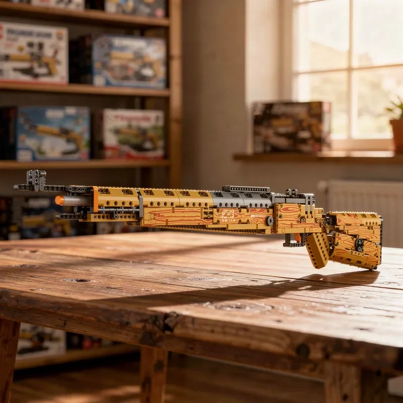 NEW Technical Firearms Karabiner 98K Weapon Ideas Design Building Blocks Model DIY tabletop decorations Birthday Gifts Kids
NEW Technical Firearms Karabiner 98K Weapon Ideas Design Building Blocks Model DIY tabletop decorations Birthday Gifts Kids
