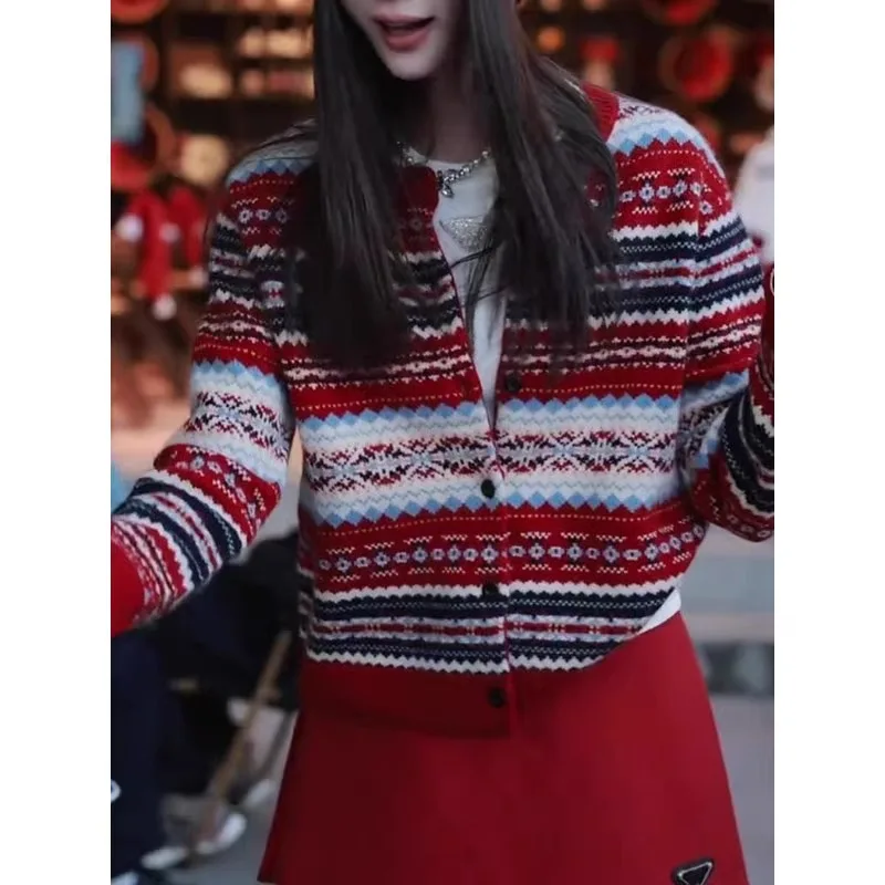 Sweaters Jumpers Cardigans Womens Knit Made Mohair Fur Collar Boxy School Preppy Style Classic Warm Comfortable Fashion Young OL
Sweaters Jumpers Cardigans Womens Knit Made Mohair Fur Collar Boxy School Preppy Style Classic Warm Comfortable Fashion Young OL