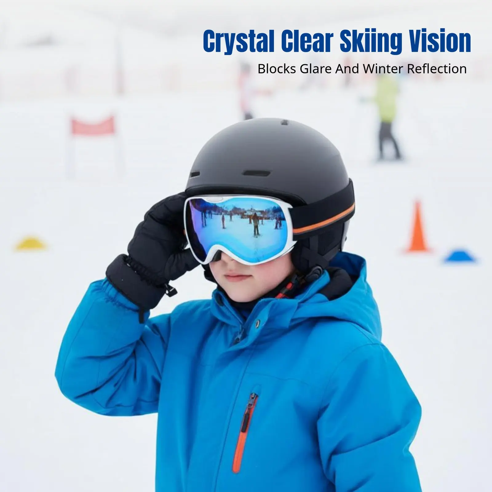 Детские противотуманные лыжные очки, цветные линзы с покрытием, ветрозащитные, материал TPU, для активного отдыха, современный дизайн
Детские противотуманные лыжные очки, цветные линзы с покрытием, ветрозащитные, материал TPU, для активного отдыха, современный дизайн