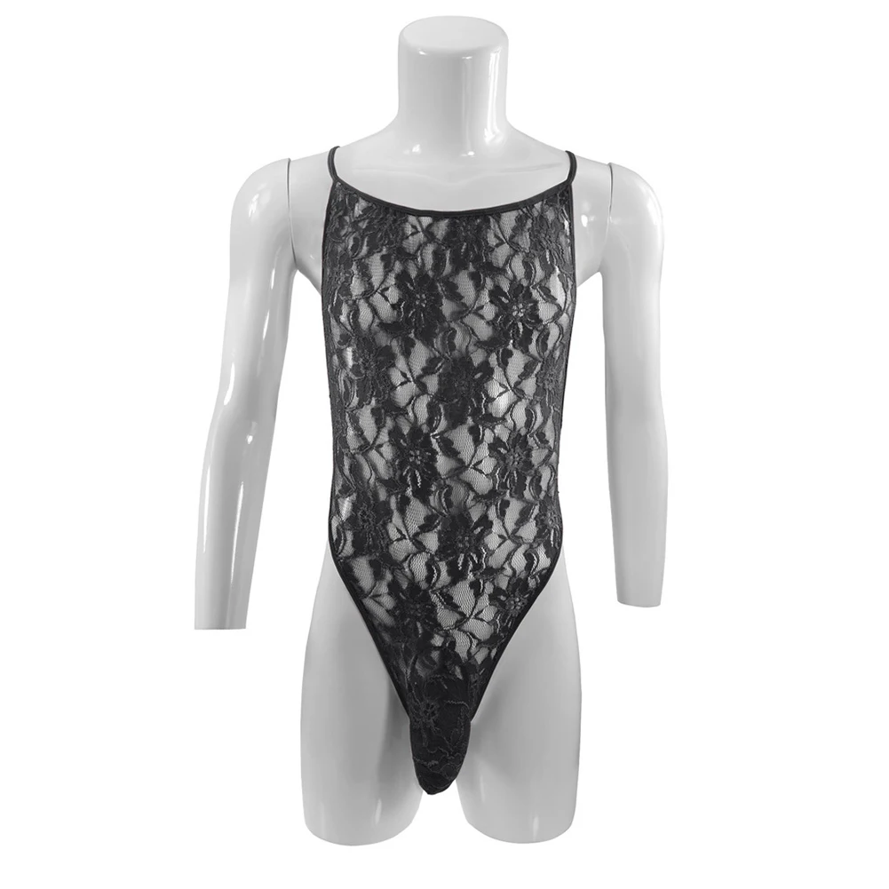 Mens Leotard Sexy Breathable Lace Bodysuit Convex Pouch Slim Strap Underwear Erotic Hombre Male Elastic Lingerie Nightclub
Mens Leotard Sexy Breathable Lace Bodysuit Convex Pouch Slim Strap Underwear Erotic Hombre Male Elastic Lingerie Nightclub