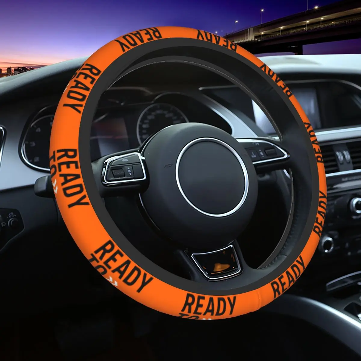 38cm Ready To Race Steering Wheel Cover Women Men Auto Car Steering Wheel Protector for SUV Car Accessories Universal 15 inch
38cm Ready To Race Steering Wheel Cover Women Men Auto Car Steering Wheel Protector for SUV Car Accessories Universal 15 inch
