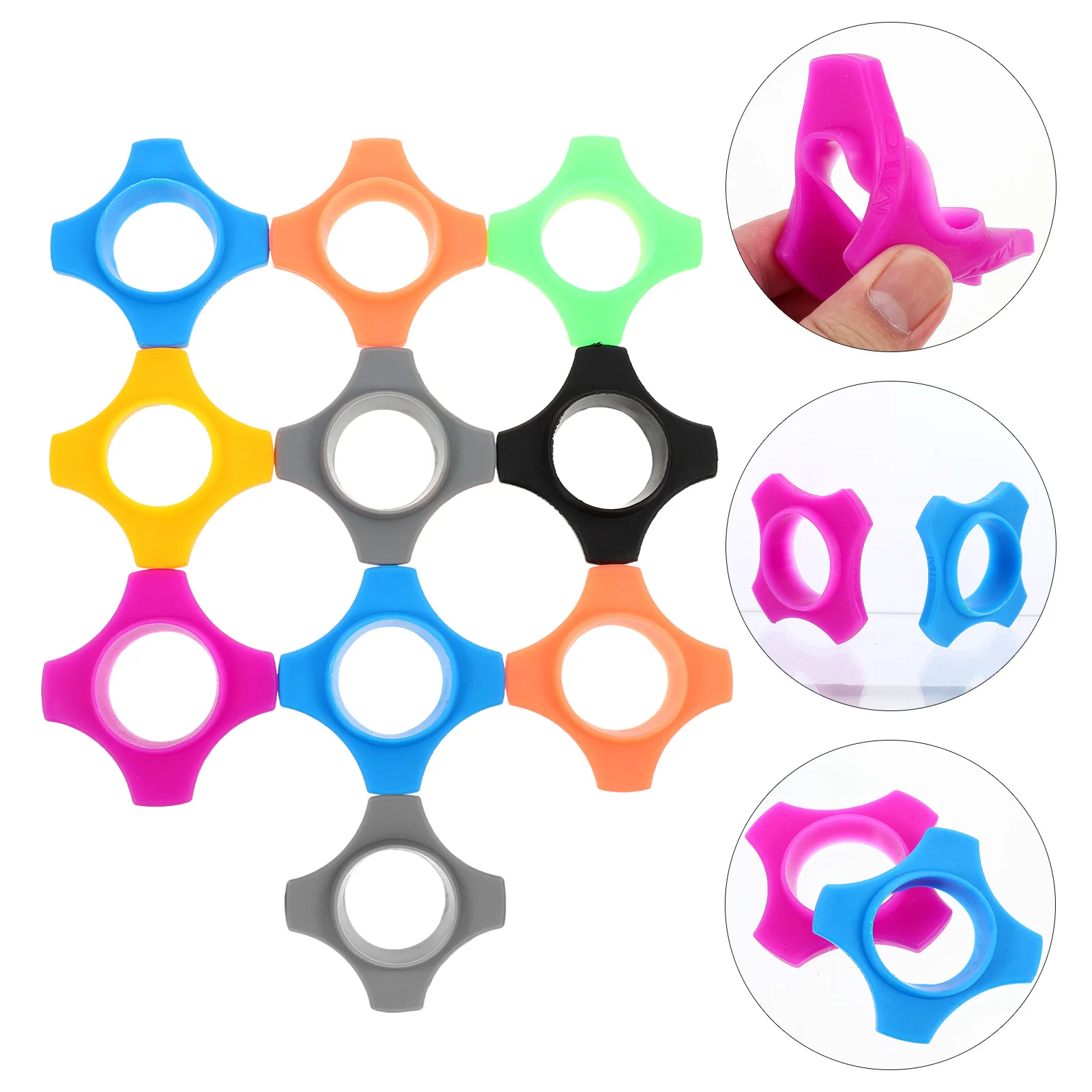 10 Pcs Microphone Skid Ring Stands Microphones Wireless Supplies Shockproof Protection Silicone Handheld
10 Pcs Microphone Skid Ring Stands Microphones Wireless Supplies Shockproof Protection Silicone Handheld