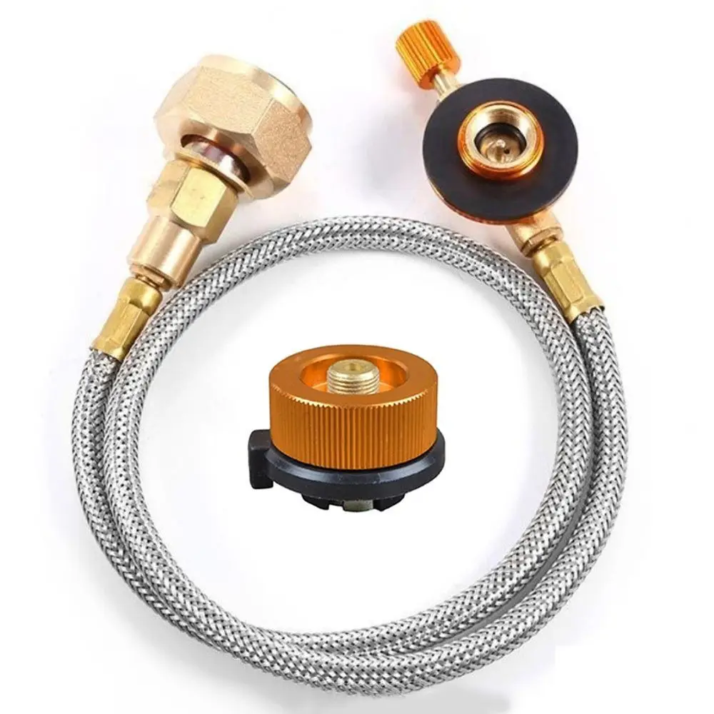 Cylinder tank Save Durable Gas Charging Valve LPG Stove Metal Tube Container Adapter Gas Stove Coupler Propane Refill Adapter
Cylinder tank Save Durable Gas Charging Valve LPG Stove Metal Tube Container Adapter Gas Stove Coupler Propane Refill Adapter