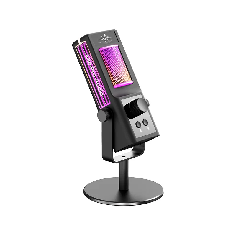 USB microphone, e-sports game live streaming equipment, intelligent noise reduction
USB microphone, e-sports game live streaming equipment, intelligent noise reduction